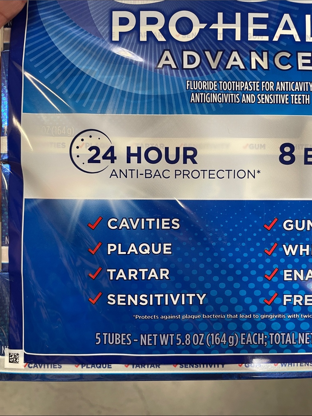 Crest Pro-Health Advanced Toothpaste 5-Pack - Picture 2 of 5